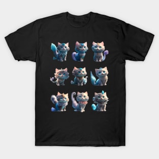 The Cat Mermaids T-Shirt